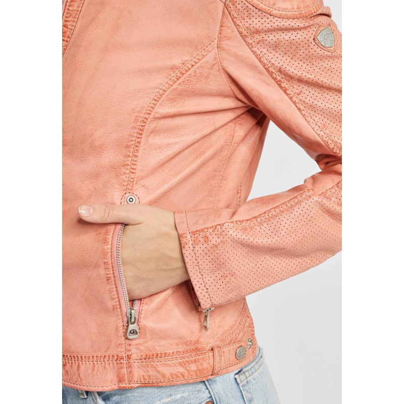 Geaca de Piele Naturala Dama Gipsy Roz Piersica GGAelly LAMAS – IMBRACAMINTE Geaca de Piele Naturala Dama Gipsy Roz Piersica GGAelly LAMAS – IMBRACAMINTE