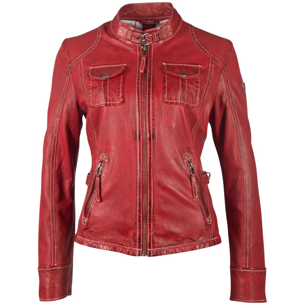 Geaca de Piele Dama Gipsy Rosie GGBiggy LABRAV Geaca de Piele Dama Gipsy Rosie GGBiggy LABRAV - readytowear.ro