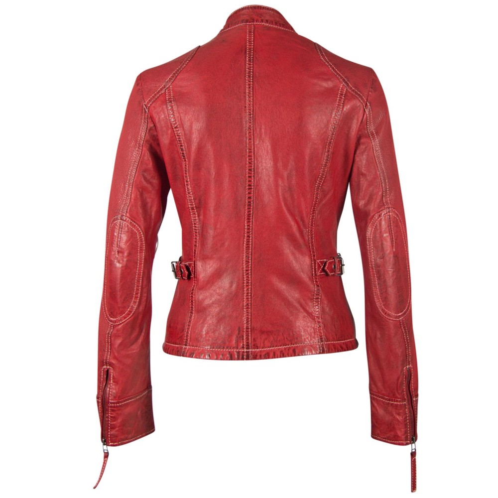 Geaca de Piele Dama Gipsy Rosie GGBiggy LABRAV geci de piele - readytowear.ro