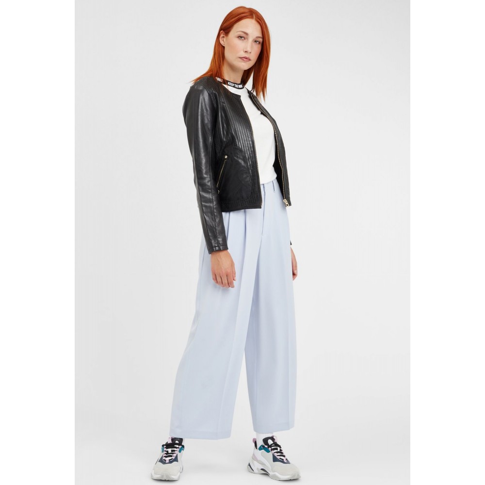 Geaca de Piele Dama Gipsy Neagra GGBlanka LNV geci de piele - readytowear.ro