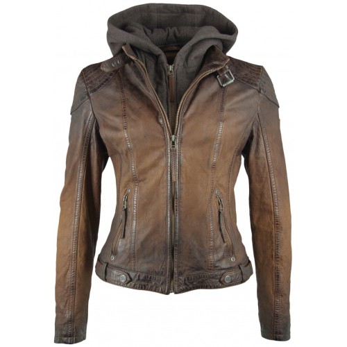 Geaca de Piele Dama Gipsy Maro Antic GGCascha