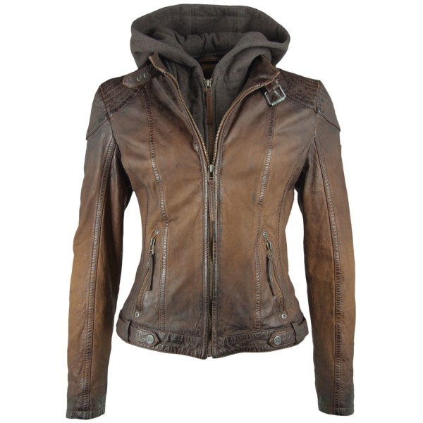 Geaca de Piele Dama Gipsy Maro Antic GGCascha