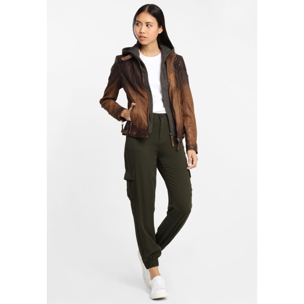 Geaca de Piele Dama Gipsy Maro Antic GGCascha – Black Friday