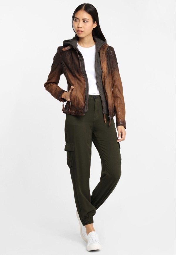Geaca de Piele Dama Gipsy Maro Antic GGCascha – Black Friday — fotografia 2