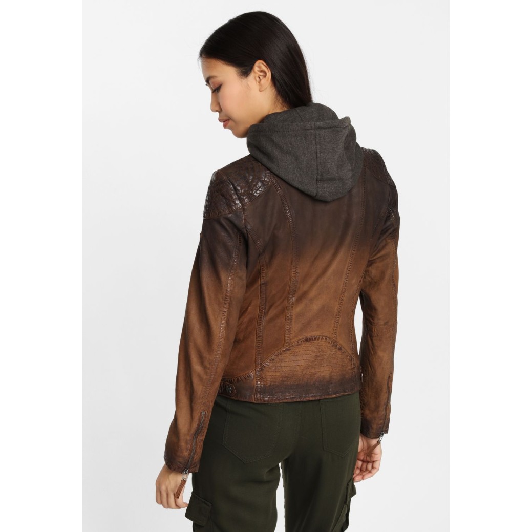 Geaca de Piele Dama Gipsy Maro Antic GGCascha – Black Friday