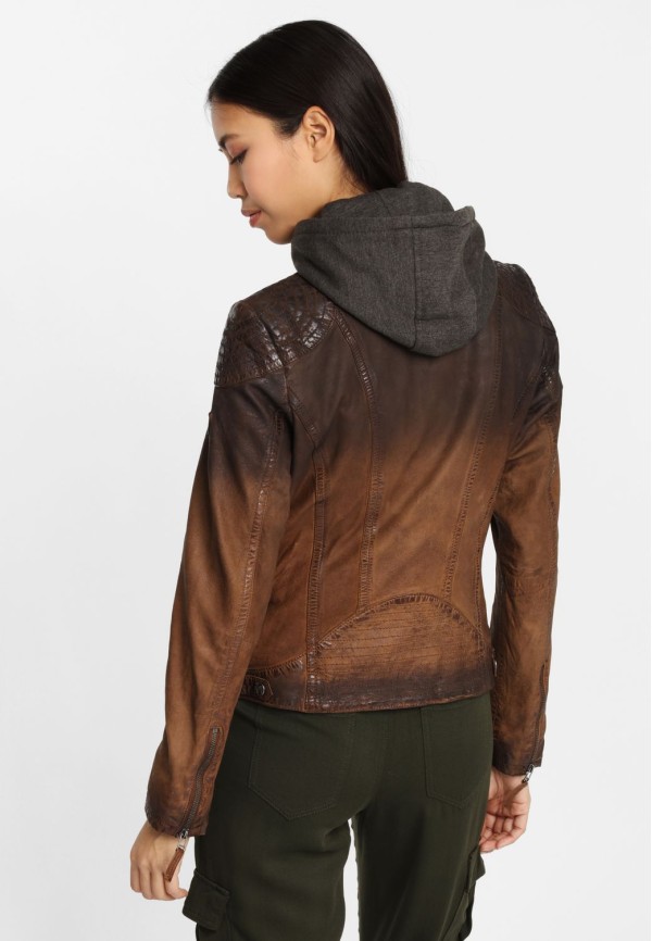 Geaca de Piele Dama Gipsy Maro Antic GGCascha – Black Friday — fotografia 4