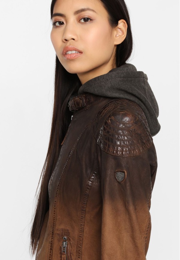 Geaca de Piele Dama Gipsy Maro Antic GGCascha – Black Friday — fotografia 5