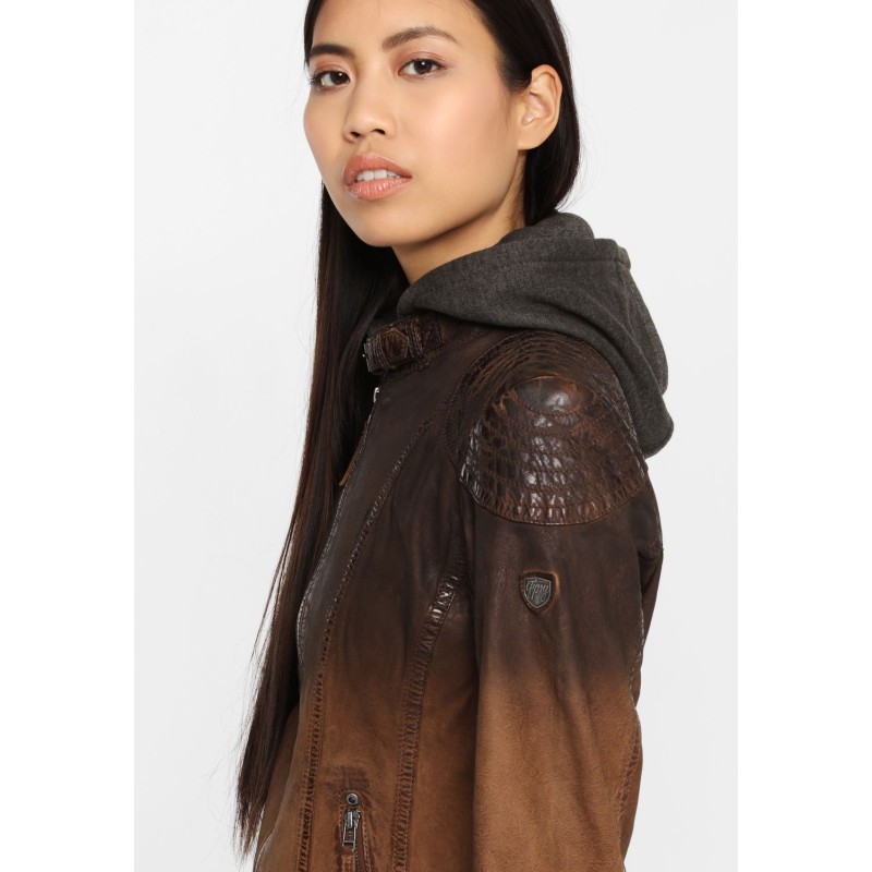 Geaca de Piele Dama Gipsy Maro Antic GGCascha – Black Friday