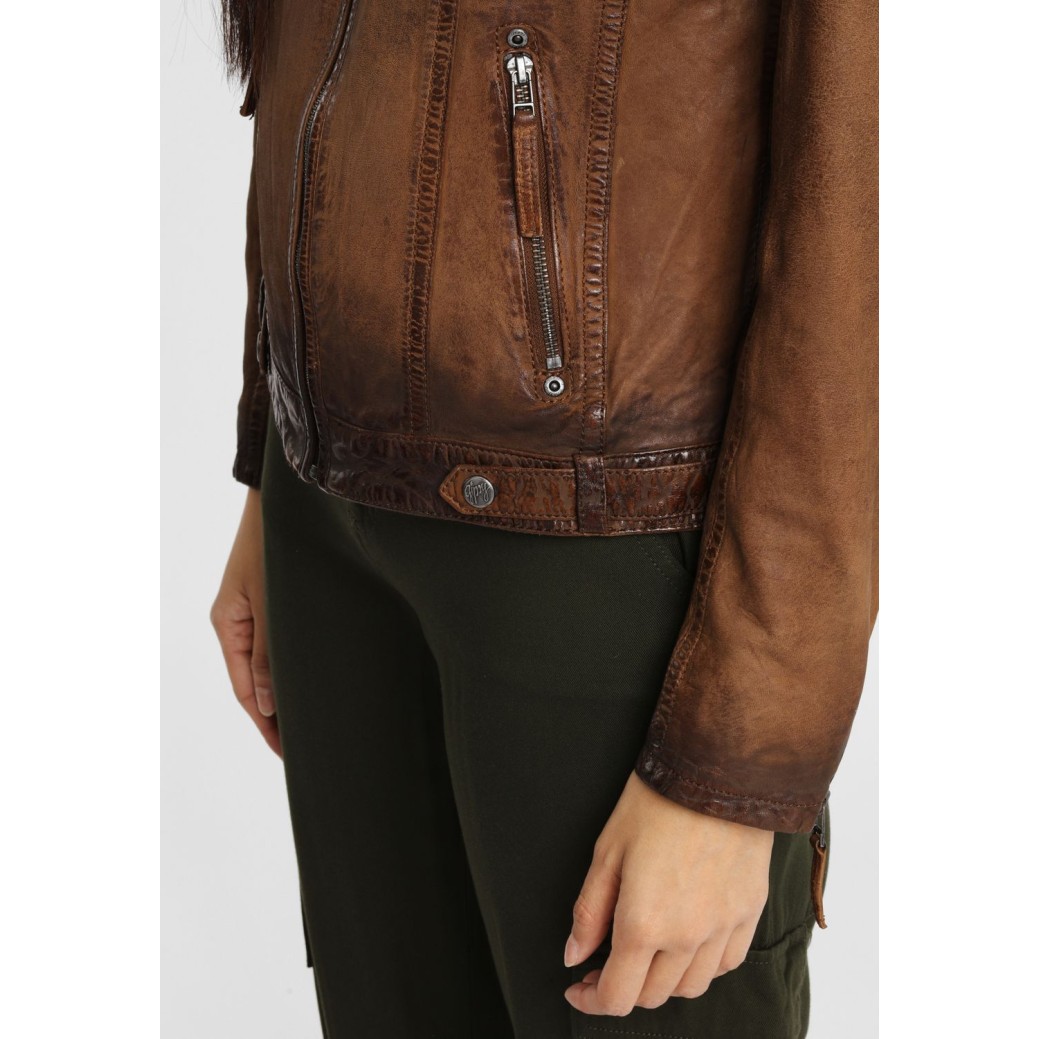 Geaca de Piele Dama Gipsy Maro Antic GGCascha – Black Friday