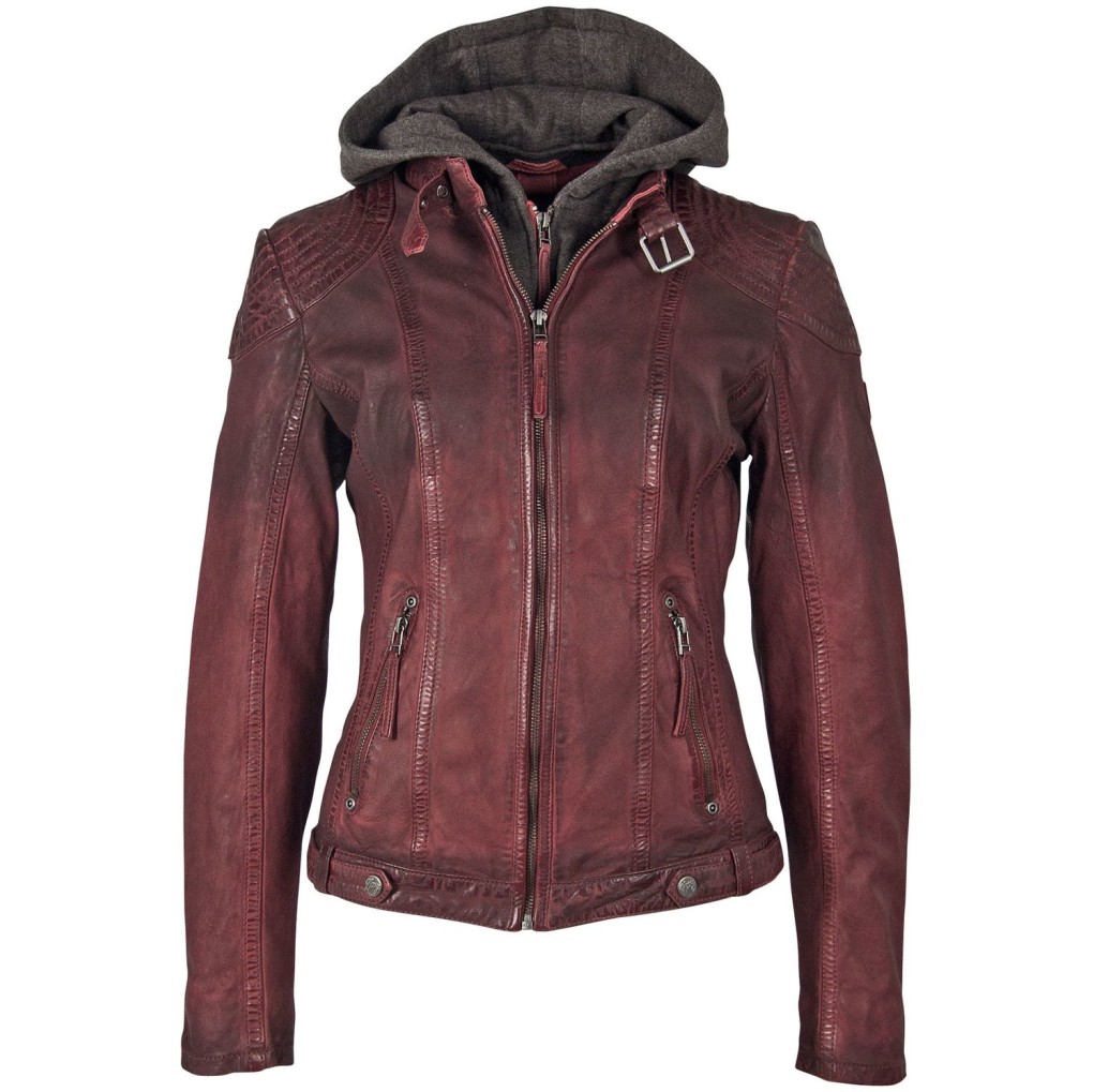 Geaca de Piele Dama Gipsy Rosie GGCascha LAMOV – IMBRACAMINTE