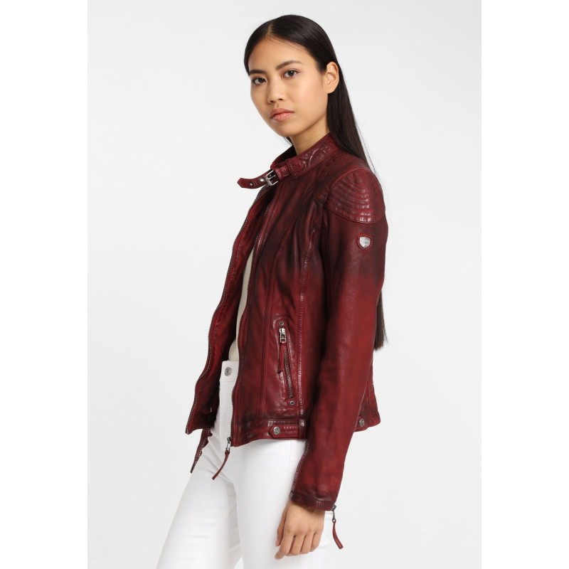 Geaca de Piele Dama Gipsy Rosie GGCascha LAMOV – IMBRACAMINTE