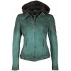 Kurtka skórzana damska Gipsy Turquoise GGCascha LAMOV Kurtka skórzana damska Gipsy Turquoise GGCascha LAMOV - readytowear
