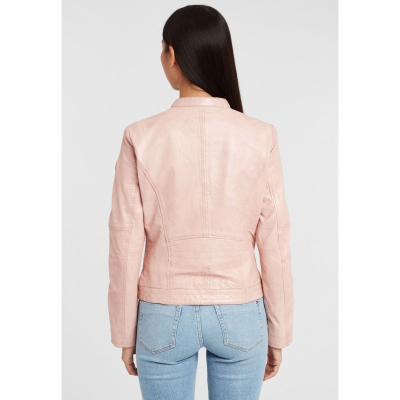 Geaca de Piele Dama Gipsy Roz Deschis GGCharlee LAORV – IMBRACAMINTE