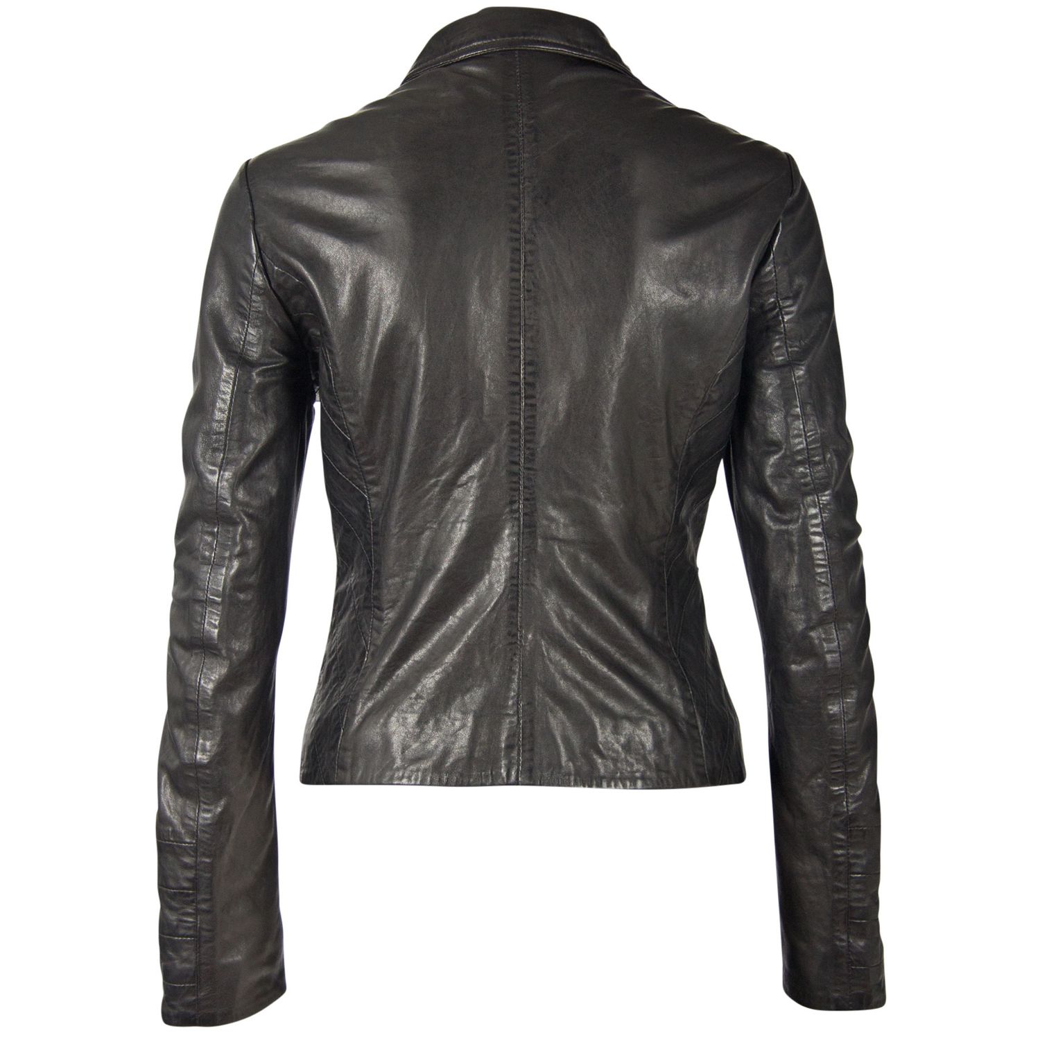 Geaca de Piele Dama Gipsy Neagra GGEvely NSLONTV – Black Friday