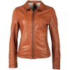 Geaca de Piele Naturala Dama Gipsy Coniac GGEvely NSLONTV - readytowear