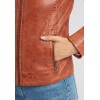 Geaca de Piele Naturala Dama Gipsy Coniac GGEvely NSLONTV Geaca de Piele Naturala Dama Gipsy Coniac GGEvely NSLONTV - readytowear.ro