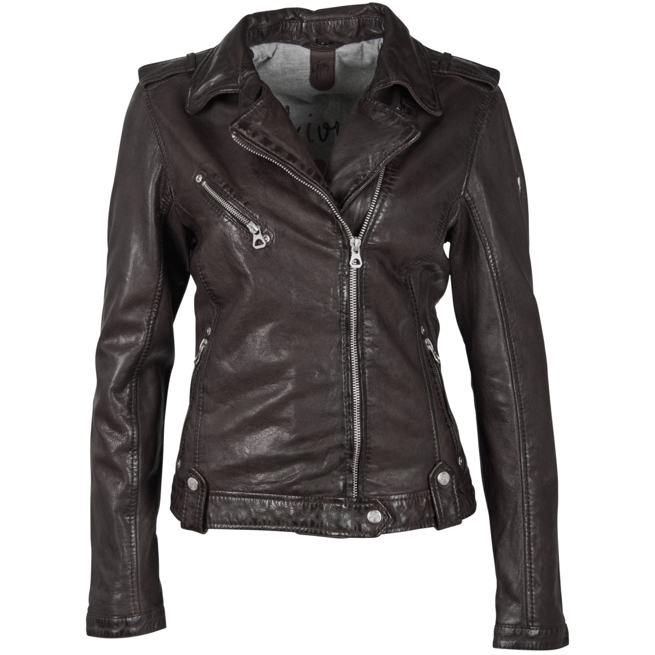 Geaca de Piele Naturala Dama Gipsy Neagra GGFamos LAMAXV – IMBRACAMINTE Geaca de Piele Naturala Dama Gipsy Neagra GGFamos LAMAXV – IMBRACAMINTE