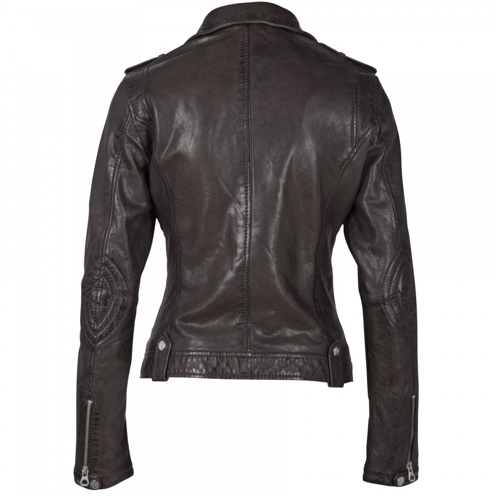 Geaca de Piele Naturala Dama Gipsy Neagra GGFamos LAMAXV Geaca de Piele Naturala Dama Gipsy Neagra GGFamos LAMAXV - readytowear.ro
