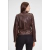 Geaca de Piele Naturala Dama Gipsy Castanie GGFamos LAMAXV Geaca de Piele Naturala Dama Gipsy Castanie GGFamos LAMAXV - readytowear.ro