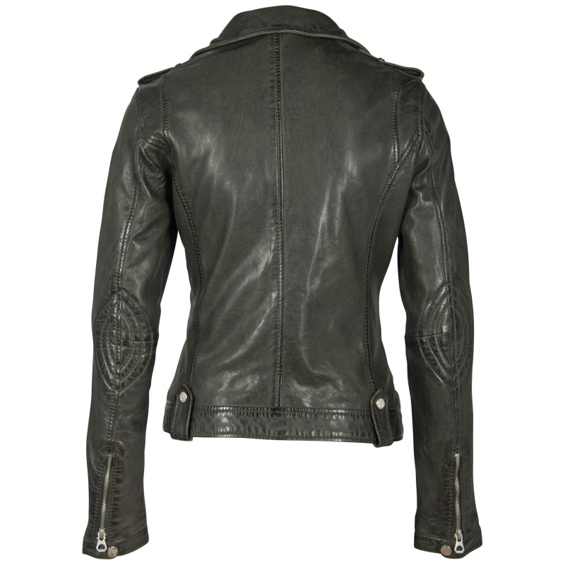 Geaca de Piele Naturala Dama Gipsy Verde Inchis GGFamos LAMAXV – IMBRACAMINTE Geaca de Piele Naturala Dama Gipsy Verde Inchis GGFamos LAMAXV – IMBRACAMINTE