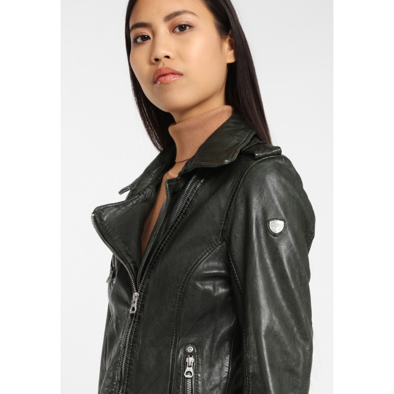 Geaca de Piele Naturala Dama Gipsy Verde Inchis GGFamos LAMAXV – IMBRACAMINTE Geaca de Piele Naturala Dama Gipsy Verde Inchis GGFamos LAMAXV – IMBRACAMINTE
