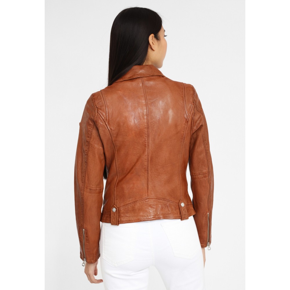 Geaca de Piele Naturala Dama Gipsy Coniac GGFavour LAMAXV Geaca de Piele Naturala Dama Gipsy Coniac GGFavour LAMAXV - readytowear.ro