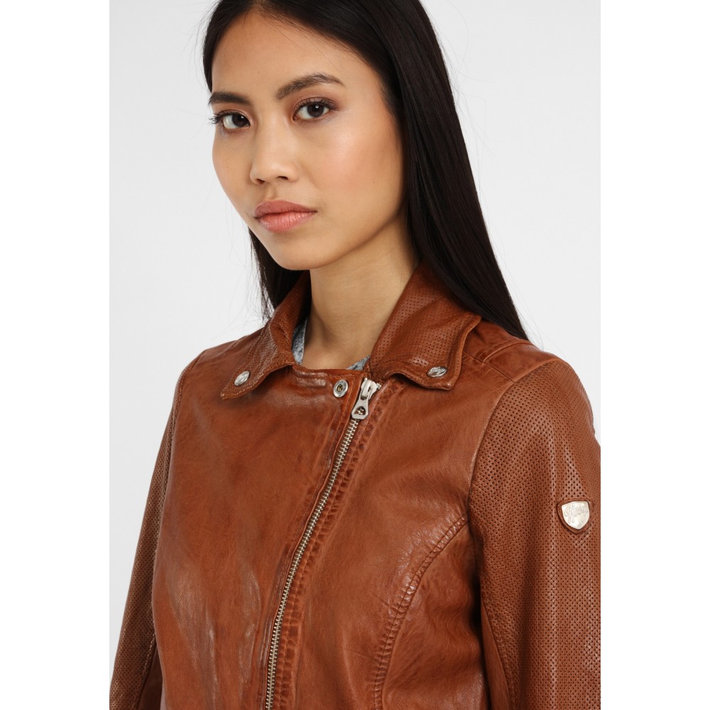 Geaca de Piele Naturala Dama Gipsy Coniac GGFavour LAMAXV Geaca de Piele Naturala Dama Gipsy Coniac GGFavour LAMAXV - readytowear.ro