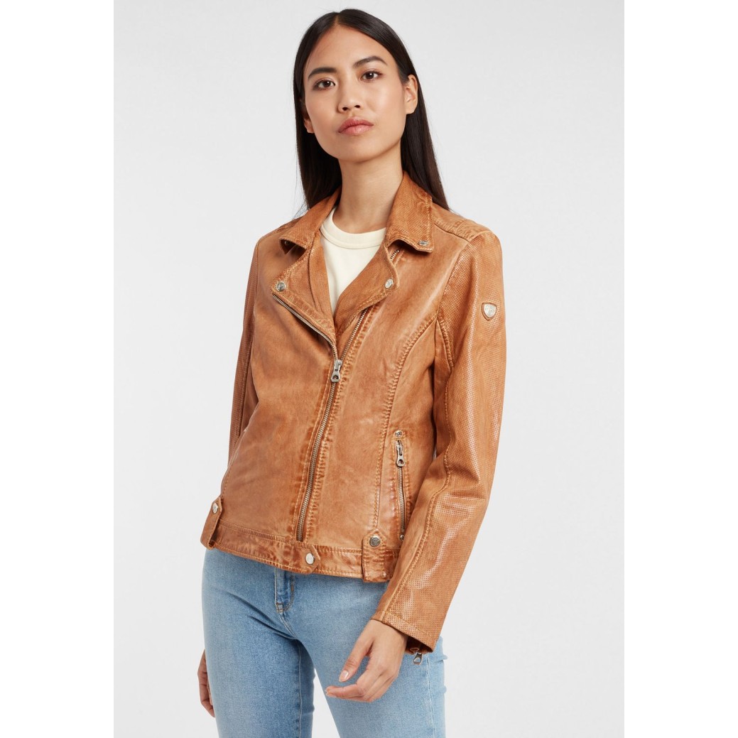 Geaca de Piele Dama Gipsy Camel GGFavour S21 LAMAXV – IMBRACAMINTE