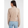 Geaca de Piele Dama Gipsy Alb Ivoriu GGFavour S21 LAMAXV geci de piele - readytowear.ro