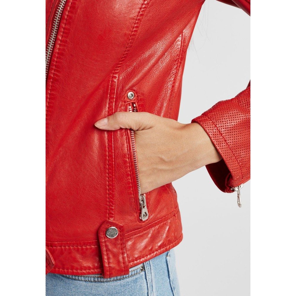 Geaca de Piele Dama Gipsy Rosie GGFavour S21 LAMAXV geci de piele - readytowear.ro