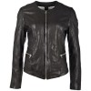 Geaca de Piele Naturala Dama Gipsy Neagra GGGiana NSLONTV Geaca de Piele Naturala Dama Gipsy Neagra GGGiana NSLONTV - readytowear