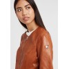 Geaca de Piele Dama Gipsy Coniac GGGiana NSLONTV geci de piele - readytowear.ro