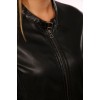 Geaca de Piele Naturala Dama Gipsy Neagra GGMieke 2 NSLV - readytowear.ro