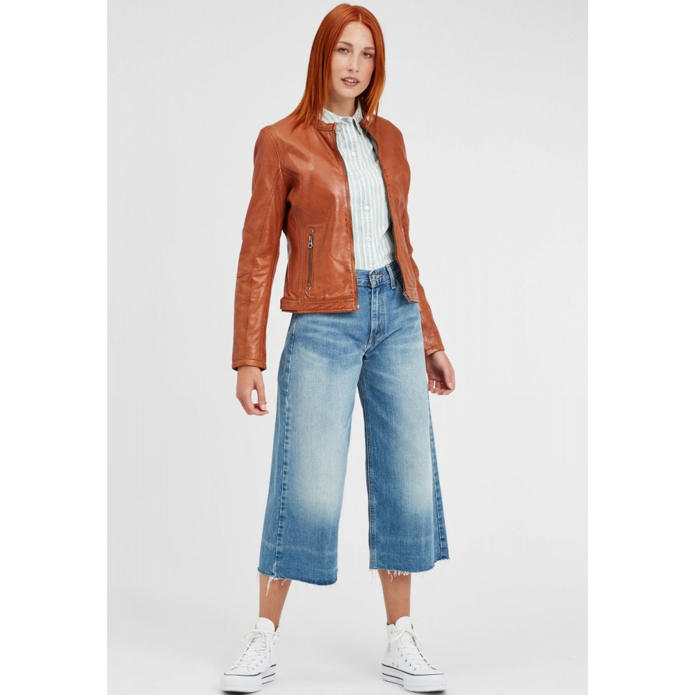 Geaca de Piele Naturala Dama Gipsy Coniac GGMieke NSLONTV Geaca de Piele Naturala Dama Gipsy Coniac GGMieke NSLONTV - readytowear.ro