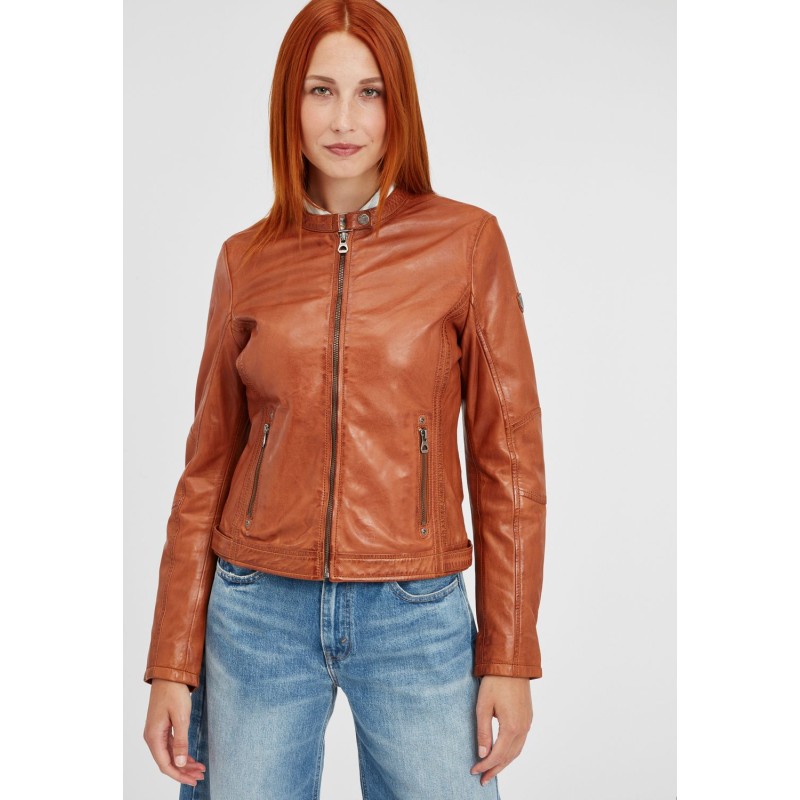 Geaca de Piele Naturala Dama Gipsy Coniac GGMieke NSLONTV – IMBRACAMINTE Geaca de Piele Naturala Dama Gipsy Coniac GGMieke NSLONTV – IMBRACAMINTE