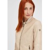 Geaca de Piele Dama Gipsy Bej Deschis GGMieke NSLONTV geci de piele - readytowear.ro