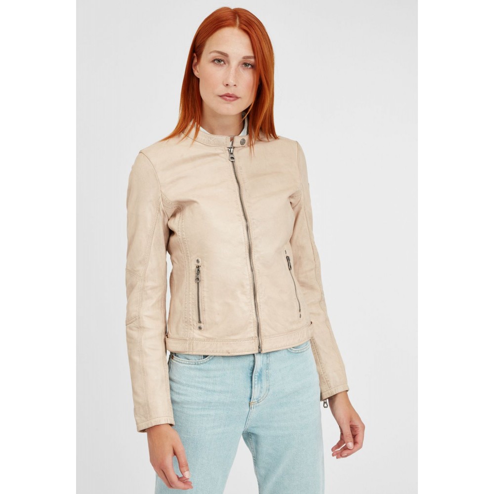 Geaca de Piele Dama Gipsy Bej Deschis GGMieke NSLONTV Geaca de Piele Dama Gipsy Bej Deschis GGMieke NSLONTV - readytowear.ro