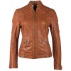 Geaca de Piele Naturala Dama Gipsy Coniac GGMija LAFLOV Geaca de Piele Naturala Dama Gipsy Coniac GGMija LAFLOV - readytowear.ro