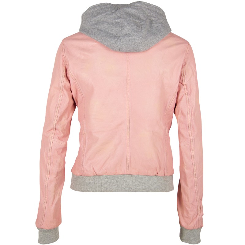 Geaca de Piele Naturala Dama Gipsy Roz GGMoxi LULV – IMBRACAMINTE Geaca de Piele Naturala Dama Gipsy Roz GGMoxi LULV – IMBRACAMINTE