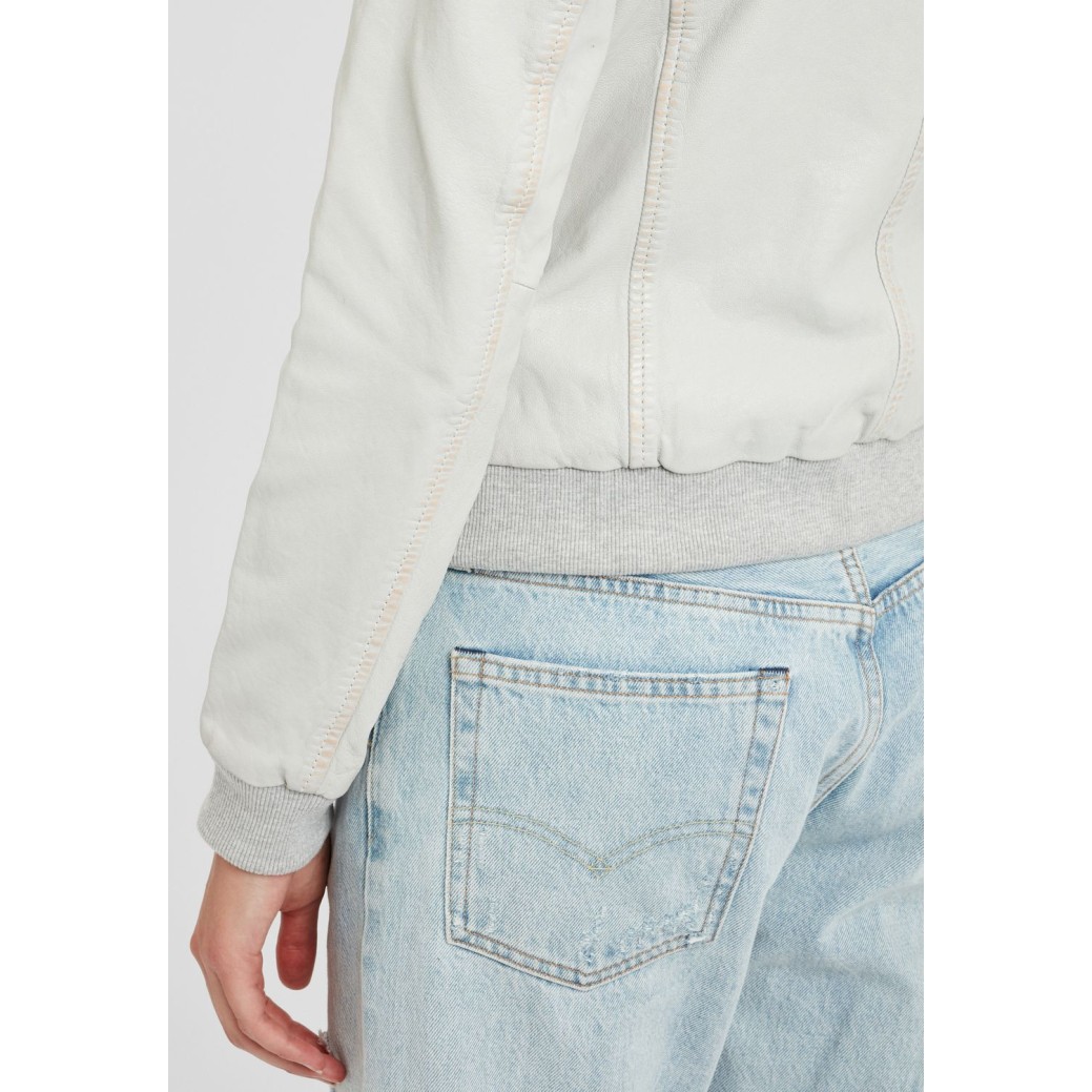 Geaca de Piele Dama Gipsy Gri Deschis GGMoxi S21 LULV – IMBRACAMINTE Geaca de Piele Dama Gipsy Gri Deschis GGMoxi S21 LULV – IMBRACAMINTE