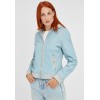 Geaca de Piele Naturala Dama Gipsy Albastru Deschis GGMoxi S21 LULV Geaca de Piele Naturala Dama Gipsy Albastru Deschis GGMoxi S21 LULV - readytowear.ro