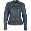 Damska kurtka skórzana Gipsy granatowa GGNidel LAMAS - readytowear