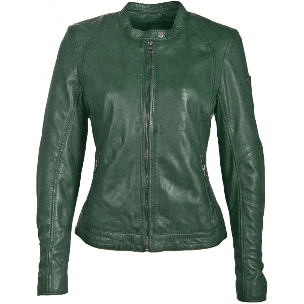 Geaca de Piele Naturala Dama Gipsy Verde GGNidel LAMAS Geaca de Piele Naturala Dama Gipsy Verde GGNidel LAMAS - readytowear.ro