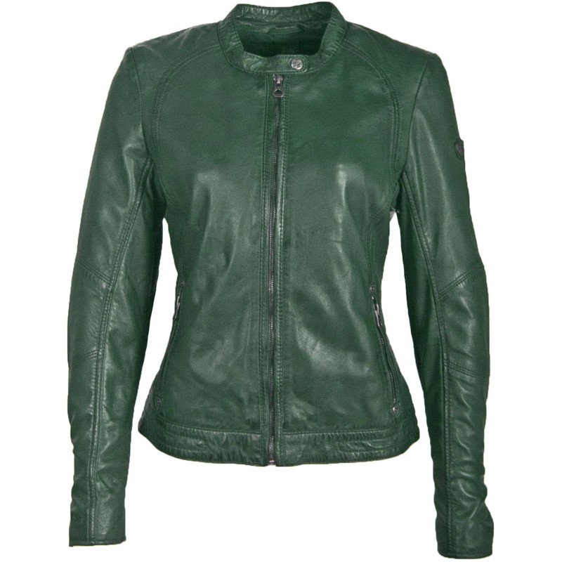 Geaca de Piele Naturala Dama Gipsy Verde GGNidel LAMAS – IMBRACAMINTE Geaca de Piele Naturala Dama Gipsy Verde GGNidel LAMAS – IMBRACAMINTE