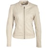 Geaca de Piele Dama Gipsy Alb Murdar GGNidel LAMAS geci de piele - readytowear.ro