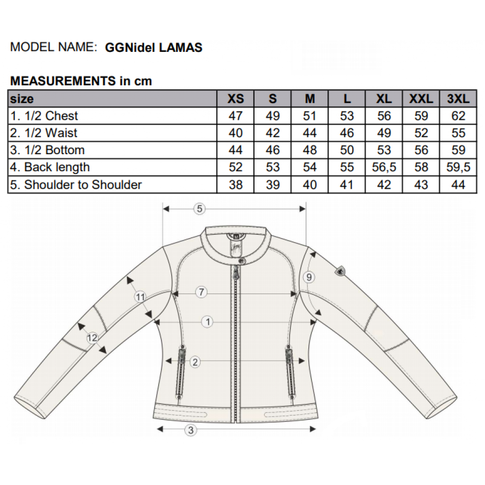 Geaca de Piele Dama Gipsy Alb Murdar GGNidel LAMAS geci de piele - readytowear.ro