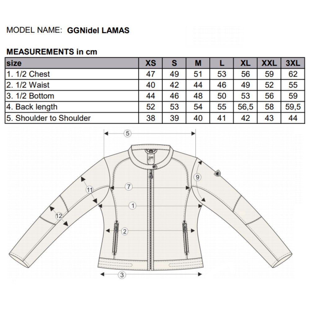 Geaca de Piele Dama Gipsy Alb Murdar GGNidel LAMAS geci de piele - readytowear.ro