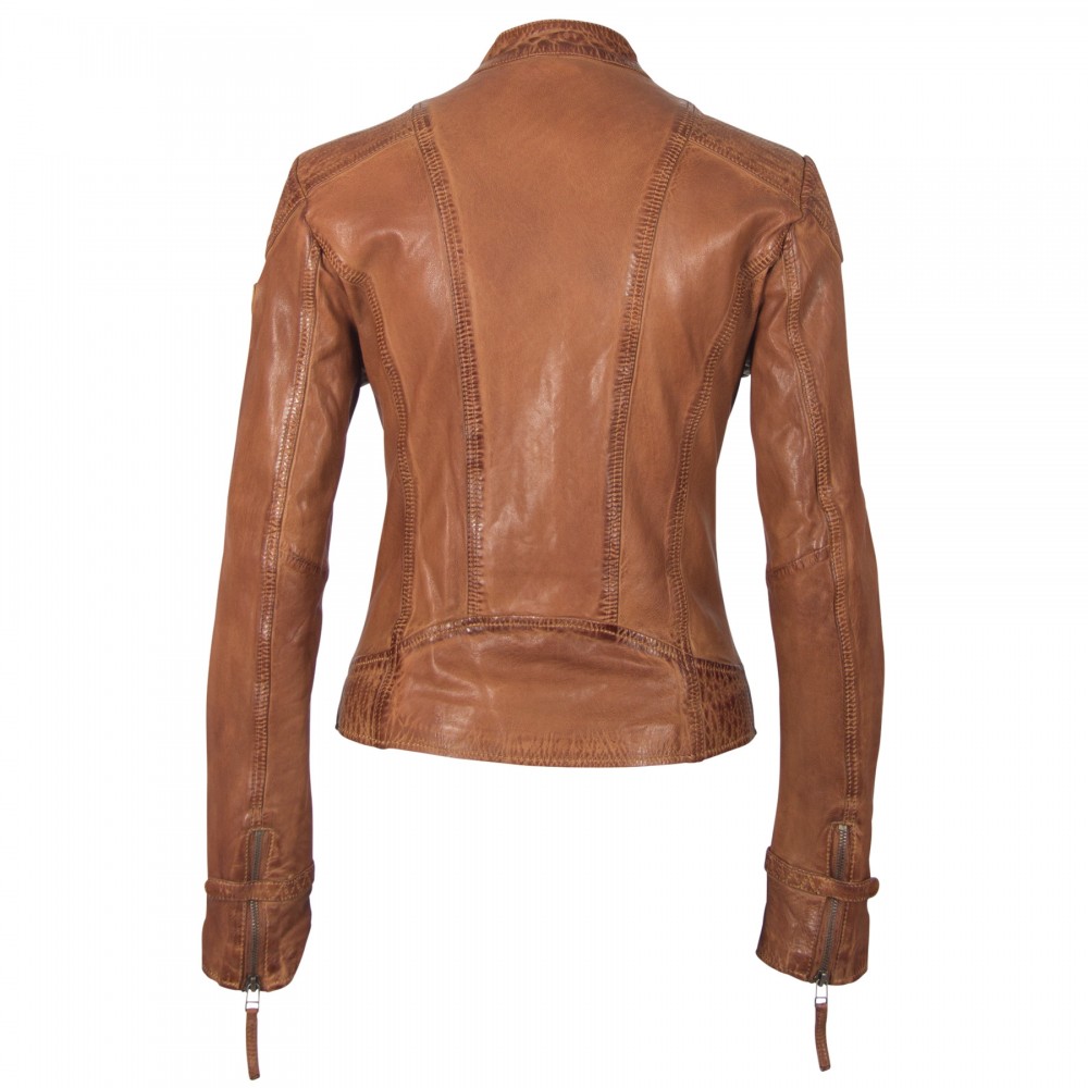 Geaca de Piele Naturala Dama Gipsy Coniac GGPacey LVTW Geaca de Piele Naturala Dama Gipsy Coniac GGPacey LVTW - readytowear.ro