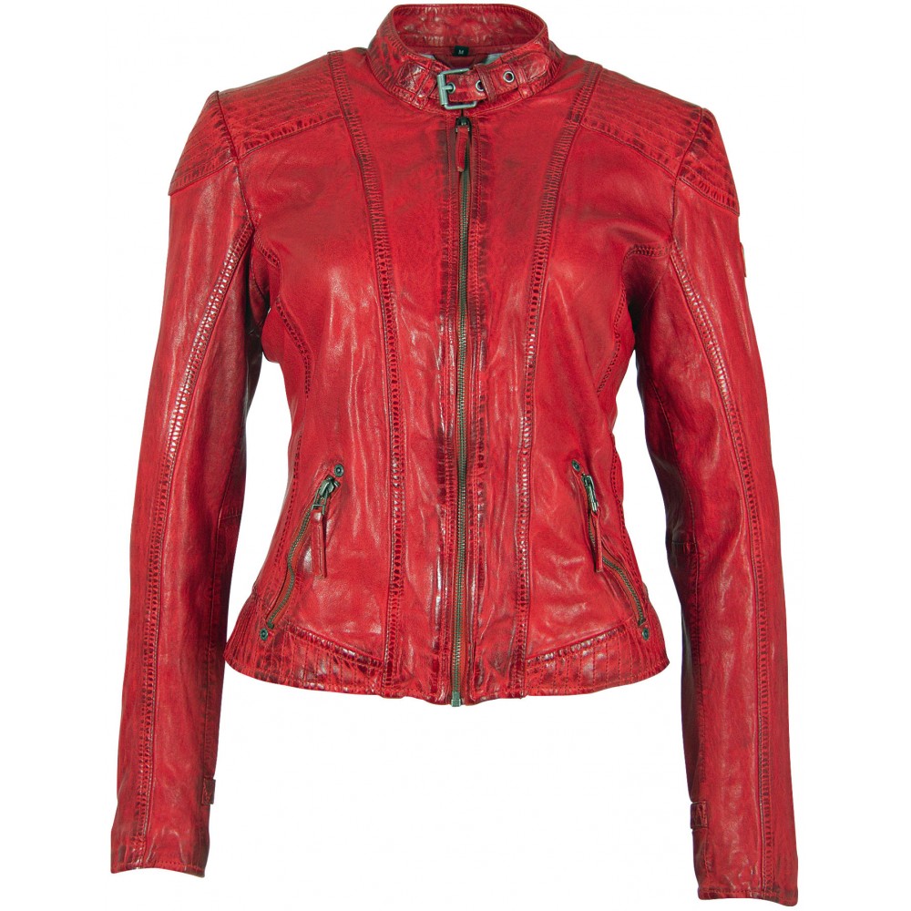 Geaca de Piele Naturala Dama Gipsy Rosie GGPacey LVTW Geaca de Piele Naturala Dama Gipsy Rosie GGPacey LVTW - readytowear