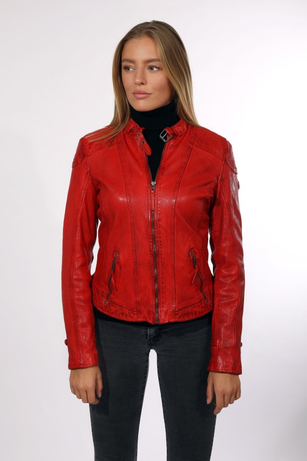 Geaca de Piele Naturala Dama Gipsy Rosie GGPacey LVTW – IMBRACAMINTE — fotografia 4